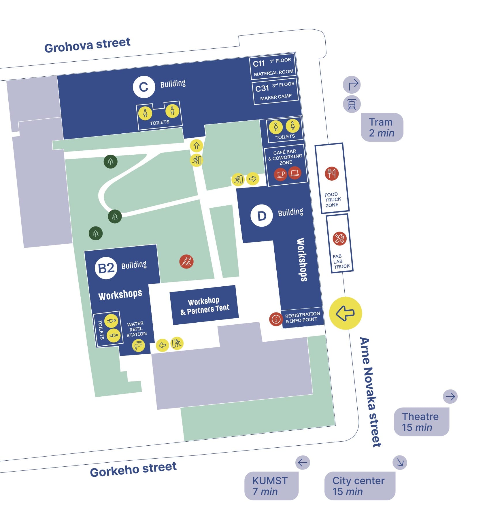 Univerity Brno floor plan